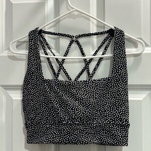 BuffBunny Bossy Print Revolution Bra (Black & White) Size Large